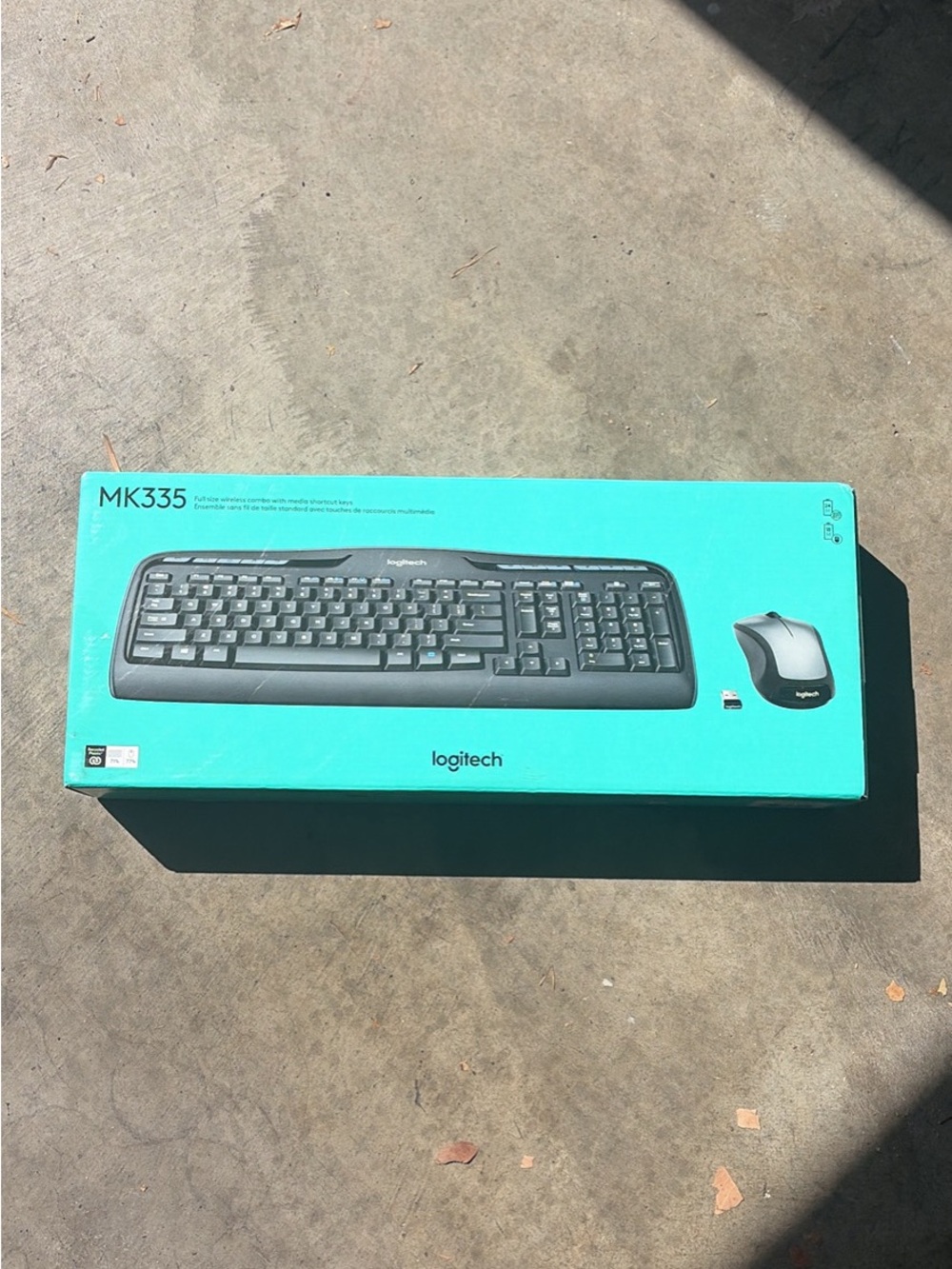 Logitech MK335 Wireless Keyboard and Mouse Combo - Black